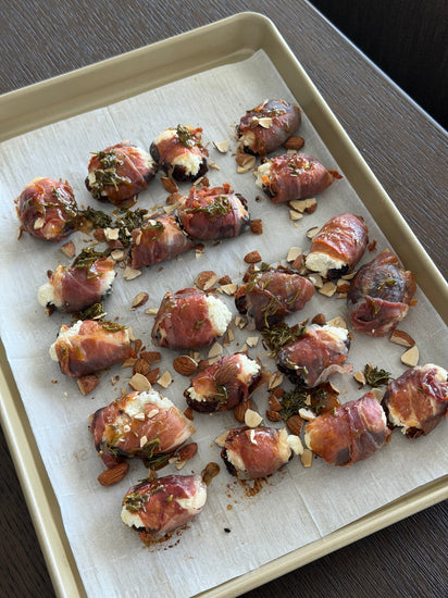 Prosciutto Wrapped Dates