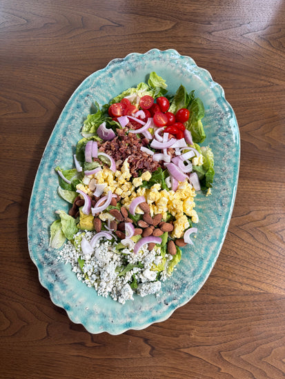 Crunchy Cobb Salad with Daily Crunch Almonds
