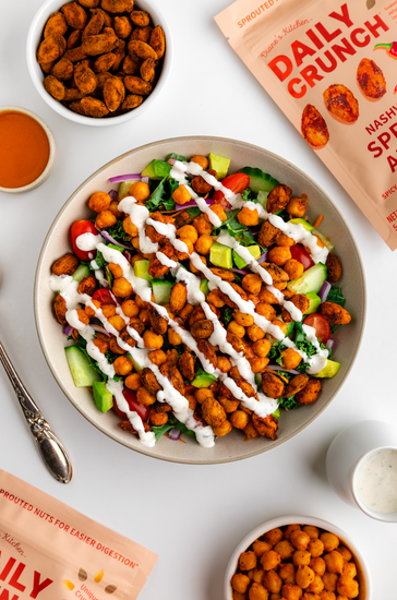 Nashville Hot Chickpea Salad