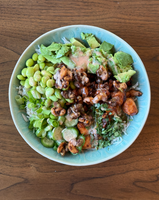 Sweet & Spicy Sichuan Salmon Bowl
