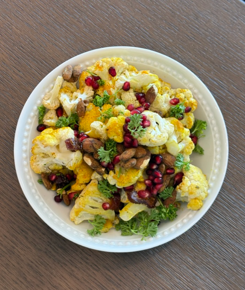 Turmeric Roasted Cauliflower - Daily Crunch