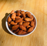 Maple Cinnamon Candied Sprouted Almonds (Vegan + Paleo)