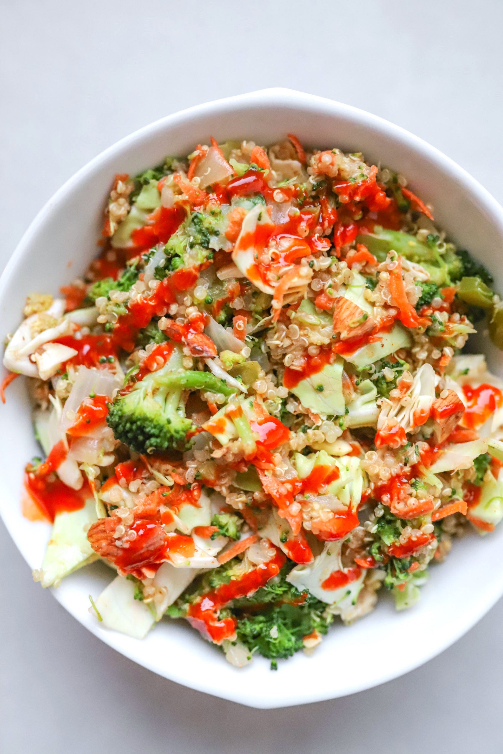 Almond Thai Quinoa Salad - Daily Crunch