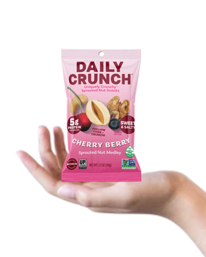 Daily Crunch Cherry Berry Sprouted Snack Packs - Daily Crunch