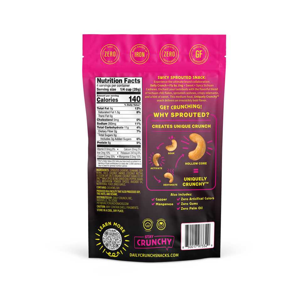 Daily Crunch Sweet & Spicy Sichuan - Daily Crunch