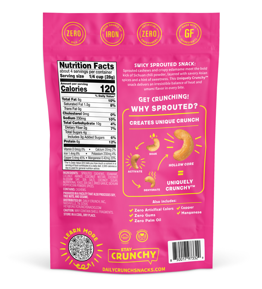 Daily Crunch Sweet & Spicy Sichuan - Daily Crunch
